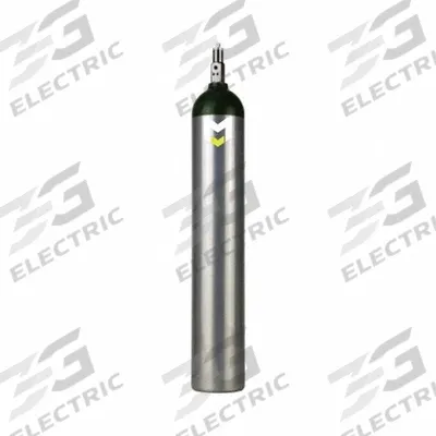 MERET PRODUCTS Medical Oxygen Cylinder: 670 L Capacity, 25 lpm Flow Rate - Max - Empty Cylinders for Medical Oxygen