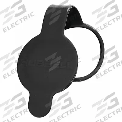 HUBBELL Watertight Replacement Caps,15a,Black: Twist-Lock (MPN HBL50W50BK) - Covers & Caps