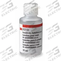 3M Sensitivity Solution: Saccharin, 55 mL Fluid Volume, FT-10/FT-20 (MPN FT-11). Key specifications — Fit Testing Protocol: Saccharin; For Use With: 3M Training and Fit Testing Case FT-20; Compatible with Manufacturer Part Number: FT-10.