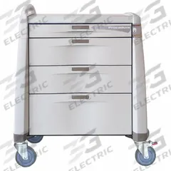 CAPSA HEALTHCARE Procedure Treatment Cart: Polymer, (1) Swivel with Brake/(3) Swivel, Cream, Cream (MPN AM-PT-CMP-KEY). Key specifications — Material: Polymer; Drawer Color: Cream; Brand: CAPSA HEALTHCARE; Caster/Wheel Configuration: (3) Swivel; Cabinet Color: Cream.