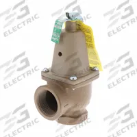 WATTS Relief Valve: FNPTF x FNPTF, 1 in x 1 1/4 in, Iron, 40 psi Max. Op Pressure (MPN F382820). Key specifications — Brand: WATTS.