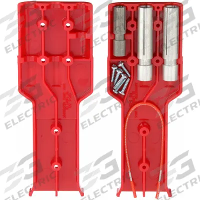 ASSOCIATED EQUIP Polarized A/N Plug: Plug-In, 110A (Constant Current), 400A at 1 min - Plug-In Connectors