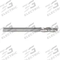 APPROVED VENDOR Ball End Mill: Carbide, TiCN Coated, 3 Flute, 9/16" Mill Dia, 1-1/4" LOC, 3-1/2" OAL (MPN 222-001222)