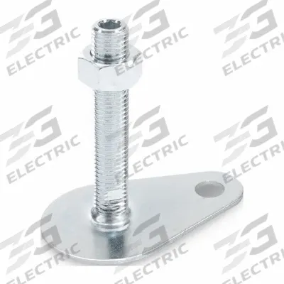 JW WINCO Male-End Leveling Mount: Swiveling Stud, 5/8"-11 Thread Size - Swivel Male Leveling Mounts