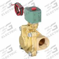 REDHAT Solenoid Valve: 2-Way, Normally Closed, 1 in Pipe Size, 110V AC/120V AC, Slow-Closing (MPN 8221G007). Key specifications — Pipe Size: 1 in; Voltage: 120V AC; Brand: REDHAT; Coil Enclosure: Without Junction Box.