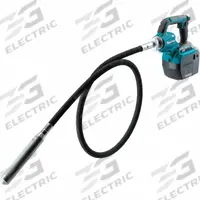 MAKITA Cordless Concrete Vibrator: 40V DC, 88 in Lg, 1 1/2 in Dia, 15,500 vpm Vibrations per Minute (MPN GRV02Z). Key specifications — attr117574: 40V MAX XGT®; attr117575: Yes; attr117579: Bare Tool; attr117598: 40V DC.