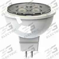 GE LAMPS Compact LED Bulb: LED, MR16, 2-Pin (GU5.3), 6.5 W Watt, 50 W Incandescent Watt Equivalency (MPN LED6.5MR1683025). Key specifications — Bulb Finish: Clear; Color Temperature: 3000K; Shatter-Resistant: No; Brand: GE LAMPS; Voltage: 12 V; Bulb Shape: MR16.