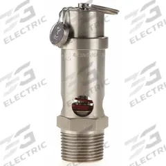 CONRADER Safety Valve: Soft Seat, 3/4 in (M)NPT Inlet (In.), 175 psi Preset Setting (PSI), Viton (MPN SRV530-3/4-V-SS-175). Key specifications — attr291993: Soft Seat; attr291998: Stainless Steel; attr292007: Viton; attr292009: Stainless Steel; attr294753: CONRADER.
