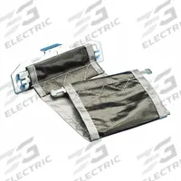 NVENT CADDY Adjustable Strap: 6 in Max. Bundle Dia., Galvanized Steel/Polypropylene, Black/Silver (MPN CAT425A6). Key specifications — Material: Polypropylene; Mounting Location: Threaded Rod; Color: Silver; Brand: NVENT CADDY.