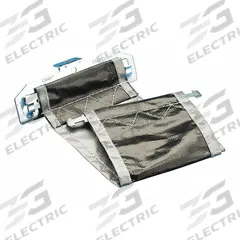 NVENT CADDY Adjustable Strap: 6 in Max. Bundle Dia., Galvanized Steel/Polypropylene, Black/Silver (MPN CAT425A6). Key specifications — Material: Polypropylene; Mounting Location: Threaded Rod; Color: Silver; Brand: NVENT CADDY.