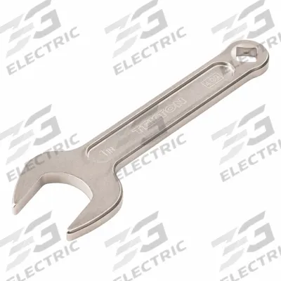 TEKTON Open End Wrench: Chromium Molybdenum Steel, Satin, 1 in Head Size - SAE, Single End, Open End Service Wrenches