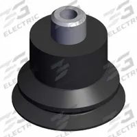 SMC Bellows Cup: Bellows, M5 x 0.8, 15 mm Pad Dia, Silicone, Black, 40, 14.5 mm Pad Ht, ZP2 (MPN ZP2-TB15MBS-H5). Key specifications — attr1019101: ZP2-TB15MBS-H5; attr1019103: SMC; attr1019107: 40.
