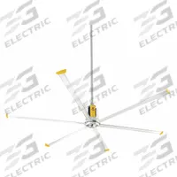 BIG ASS FANS Ceiling Fan: 83,490 cfm Airflow, 12 ft Blade Dia, Variable Speeds, 380 to 480V AC (MPN F-PFD1-1204S34). Key specifications — Voltage: 380 to 480V AC; Light Kit: No; Series: Powerfoil D; Number of Speeds: Variable; Phase: Three; Current: 2.36 A; Brand: BIG ASS FANS.
