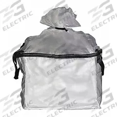 SHOPTOUGH Bulk Bags: 35 in Outside Lg, 35 in Outside Wd, 35 in Outside Ht, 33 cu ft Volume Capacity (MPN ST9). Key specifications — Finish: Smooth Woven; Brand: SHOPTOUGH.