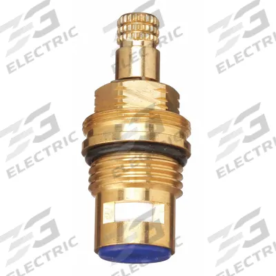 ELKAY Cartridge: Use with Cold Water, Ceramic, 5 7/16 in Overall Lg - Disc Faucet Cartridges