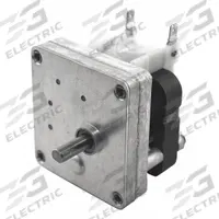 DAYTON AC Gearmotor: Parallel, Single Output Shaft, Shaded Pole, Open, 0.9 RPM, 50 in-lb Max Torque (MPN 52JE21). Key specifications — Brand: DAYTON; Full Load Current: 0.25 A.