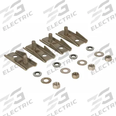 WIEGMANN Mounting Foot Kit: For N412 Stainless Steel Enclosures, Sealing Washers - Electrical Enclosure Accessories & Replacement Parts