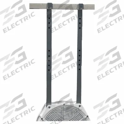 MULTIFAN Mounting Bracket: Mounting Bracket, 36 in Lg, 2 in Wd - Mounting Brackets