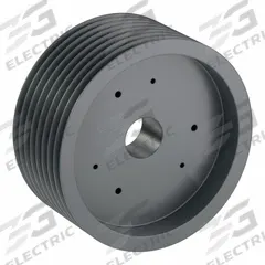 APPROVED VENDOR V-Belt Pulley: C180, 8 Groove, 18.4 in OD, Bushed Bore, F, For C/CX Belt Section (MPN 8C180F). Key specifications — Pulley Industry Number: C180; Pitch Diameter: 18 in (C); For Belt Section (broad, with similar types): C or CX.