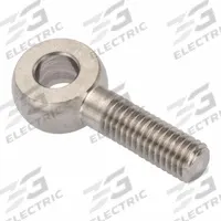 AMPG Fixed Rod End: Stainless Steel, Plain, 40 mm Hole Center-to-End Lg, Left Hand, 12 mm Eye Thick (MPN ZEBM10X40-LH). Key specifications — attr952243: AMPG.