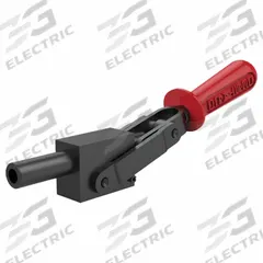 DE-STA-CO Straight Line Clamp: Solid Base Mounting, Std Horizontal Handle, 3.24 in Arm Lg, 1/2-13 (MPN 5133-B). Key specifications — Plunger Thread: 1/2-13; Recommended Spindle Model No.: 325203; Brand: DE-STA-CO.