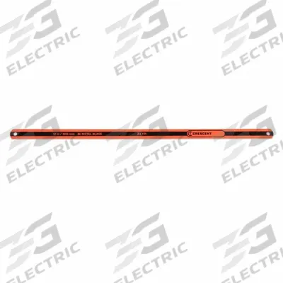 CRESCENT Hacksaw Blade: 12 in Blade Lg, Bi-Metal - General Purpose Hacksaw Blades