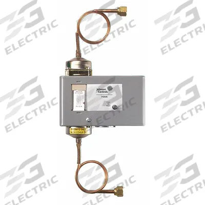 JOHNSON CONTROLS Mechanical Lube Oil Pressure Control: 8 psi to 70 psi, 90 sec Delay - Mechanical Lube Oil Pressure Controls