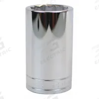 SK PROFESSIONAL TOOLS Socket: SAE, 1/2 in Drive Size, 1 5/16 in Socket Size, 12-Point, Deep, Chrome (MPN 40842). Key specifications — attr1204417: SK PROFESSIONAL TOOLS; attr1204392: Chrome.