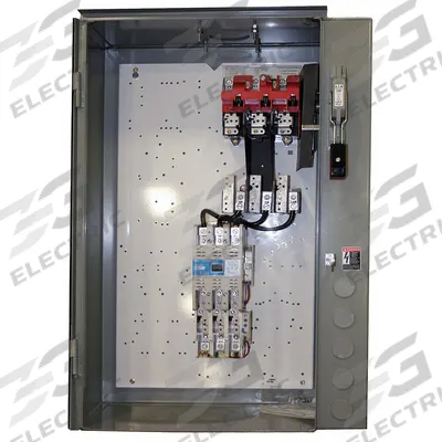 EATON Combination Starter: Fusible Disconnect, 3 Poles, NEMA Size 3, 575V AC - Fusible Starters with Electronic Overloads