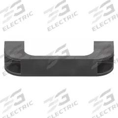 Handle: 15 Series, Inch, Glass-Filled Nylon, Black, Drop-In, 5 15/32 in x 1 in (MPN 2061). Key specifications — Mounting Type: Drop-In; Includes Fasteners: No; Brand: 80/20; Material: Glass-Filled Nylon.