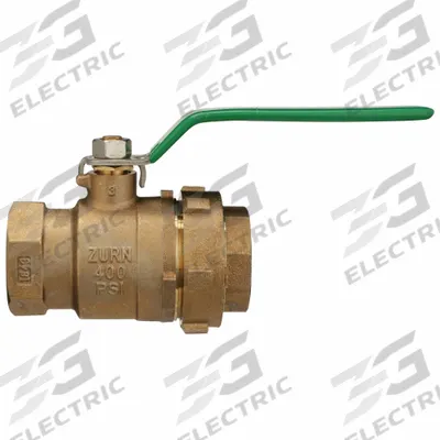 WILKINS Manual Two-Way Ball Valve: 1 1/2 in, Bronze, Straight, FNPT x FNPT, Full Port - Bronze Ball Valves