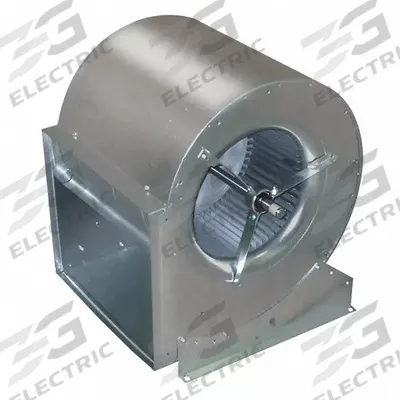 DELHI Blower: 15 1/2 in Wheel Dia, Belt Drive - Belt-Drive Blowers without Drive
