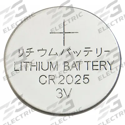 APPROVED VENDOR Coin Cell Battery: 2025 Battery Size, Lithium, 163 mAh Capacity, 3V DC - Disposable Coin & Button Batteries