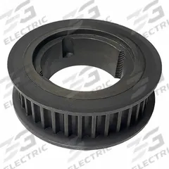 APPROVED VENDOR Timing Belt Pulley: Modified Curvilinear, Bushed, For GT Timing Belt Section (MPN 42-8MX21-2012). Key specifications — Brand: APPROVED VENDOR; Finish: Black Oxide; For Belt Series: Polychain® GT® Carbon™; For Bushing Size: 2012.