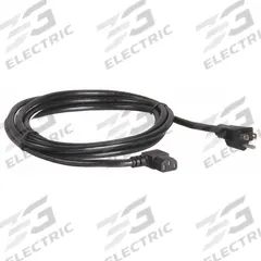 APPROVED VENDOR PC Power Cord: 6 ft Lg, 3/16, 5-15P Plug, C13 Receptacle, SJT, PVC, 13 A Current (MPN 20PX05ID). Key specifications — Brand: APPROVED VENDOR; Jacket Material: PVC.