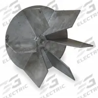 Replacement Blower Wheel: Radial, 13 1/2 in Dia, CW/CCW, Aluminum Wheel, 1 Inlets, 7/8 in Bore (MPN 2ZB35). Key specifications — Manufacturer Part Number: 2ZB35; Brand: DAYTON; Compatible with Manufacturer Model Number: 100-14-4016; Compatible with Grainger Part Number: 4C121; Compatible with Brand: Dayton; Product Type: Replacement Blower Wheel; Rotation: CW/CCW; Includes: Set Screws.