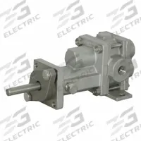 PULSAFEEDER Rotary Gear Pump Head: 316 Stainless Steel, 1/4" Flange, 316 SS, 316 SS, Close Coupled (MPN GC2-UAE-KLU). Key specifications — Brand: PULSAFEEDER; For Motor Frame Size: 56C; Includes Relief Valve: No; Ports: 1/4" Flange.