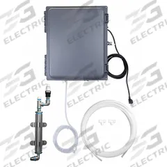 BEST SANITIZERS, INC. Doorway Foam Unit: DFX0004, 120 V AC Volt, 1/2 in Drain Connection. Key specifications — Brand: BEST SANITIZERS, INC.; Material: Stainless Steel; Manufacturer Part Number: DFX0004; External Water Connection: Yes.