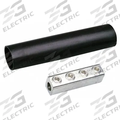 BURNDY Splice Kit: 600 V Max Volt - Heat Shink Splice Kits with In-line Mechanical Connectors