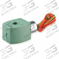 REDHAT Solenoid Valve Coil: Haz Location without Junction Box, F, 120V, 20.1 W Watt, 18" Leads (MPN 272614-132-D*). Key specifications — Coil Enclosure: Hazardous Location without Junction Box; Voltage: 120V; Electrical Connections: 18" Leads.