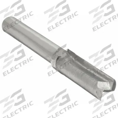 CMT Straight Cut Profile Router Bit: Fractional Inch, Carbide, 1/4 in Cutter Dia. - Straight Profile Router Bits