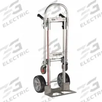 MAGLINER Convertible Hand Truck: 500 lb, Dual-Handle, Silver, Aluminum, Flat-Free, 40 in Handle Ht (MPN GMK16UAE). Key specifications — Brand: MAGLINER.