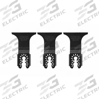 DREMEL Oscillating Tool Blade: 2 3/4 in Blade Wd, 2 in Overall Lg, Plunge Cutting - Open-Back Universal OIS Mounted Blades