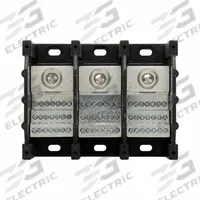 BUSSMANN Power Distribution Block: Open, Lug, Lug, 6 AWG – 350 kcmil For Line Side Wire Sizes (MPN 16372-3). Key specifications — attr1361688: Surface; attr1308686: BUSSMANN; attr1361672: Copper.