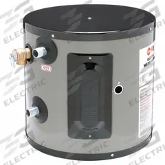 RHEEM-RUUD Point-of-Use Electric Water Heater: 208V, 6 gal, 3,000 W, Single Phase, 15.12 in Ht (MPN EGSP6 208V). Key specifications — Phase: Single; Brand: RHEEM-RUUD.