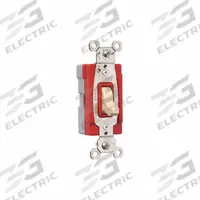 PASS & SEYMOUR Wall Switch: Toggle Switch, Single Pole, Maintained, Ivory, 120/277V AC, 20 A (MPN PT20AC1I). Key specifications — Brand: PASS & SEYMOUR; Illuminated: No; Voltage Rating: 120/277V AC.