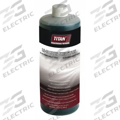 TITAN Pump Fluid: Pump Fluid, 32 oz Container Size, 2PCR7/2PCR8/2PCR9 - Paint Sprayer Maintenance Fluids