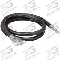 GROTE Battery Cable: Top Post Cable, 1 ga Wire Size, 48 in Overall Lg, Black, 60VDC, Bolt (MPN 84-9248). Key specifications — Termination Type: Top Post Cable; Connection Type: Bolt; Maximum Voltage: 60VDC; Wire Color: Black; Wire Size: 1 ga; Brand: GROTE.