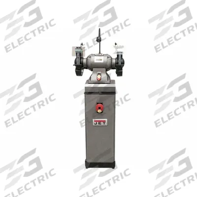 JET Bench Grinder Stand: 472 cfm (MPN 414800) - Dust-Collecting Stands for Bench Grinders