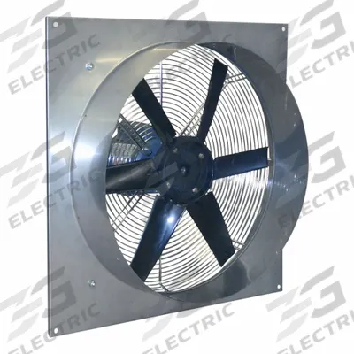 CANARM Exhaust Fan: Direct Drive, 24 in Blade, 1/2 hp, Totally Enclosed Air Over - Box Exhaust Fans with Motor